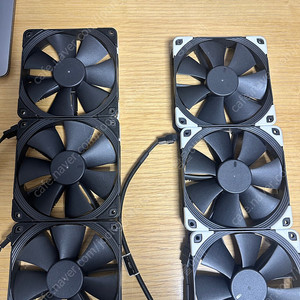 녹투아 f12 크로맥스 6개 팝니다 noctua nf-f12 pwm chromax