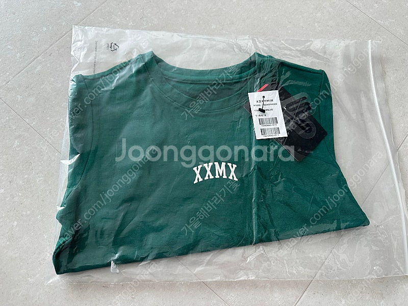 젝시믹스 크롭 XXMX 숏슬리브 XA5444G s사이즈...--1