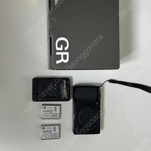 리코 gr3x 블랙 보증기간 26년2월까지 정품배터리 2개 풀박