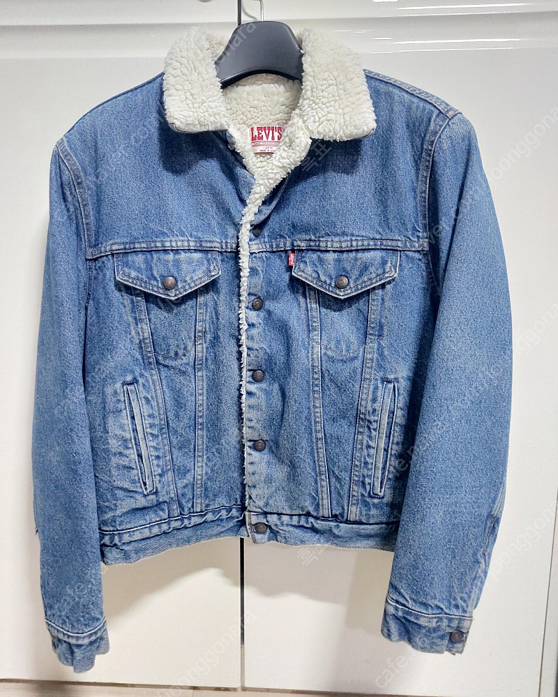 Levi's 미국산 80s 빈티지 쉐르파 트러커 데님 자켓 판매