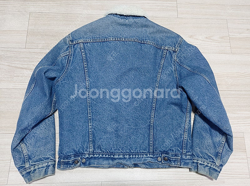 Levi's 미국산 80s 빈티지 쉐르파 트러커 데님 ...--2