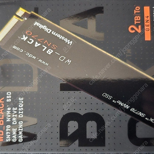 WD BLACK SN770 2TB NVMe SSD 미개봉 신품