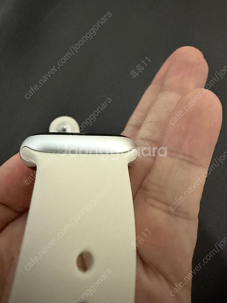 애플워치9 gps 실버 알루미늄 41mm 팝니다--2