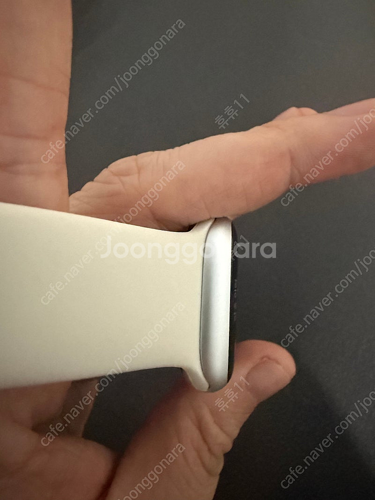 애플워치9 gps 실버 알루미늄 41mm 팝니다--4