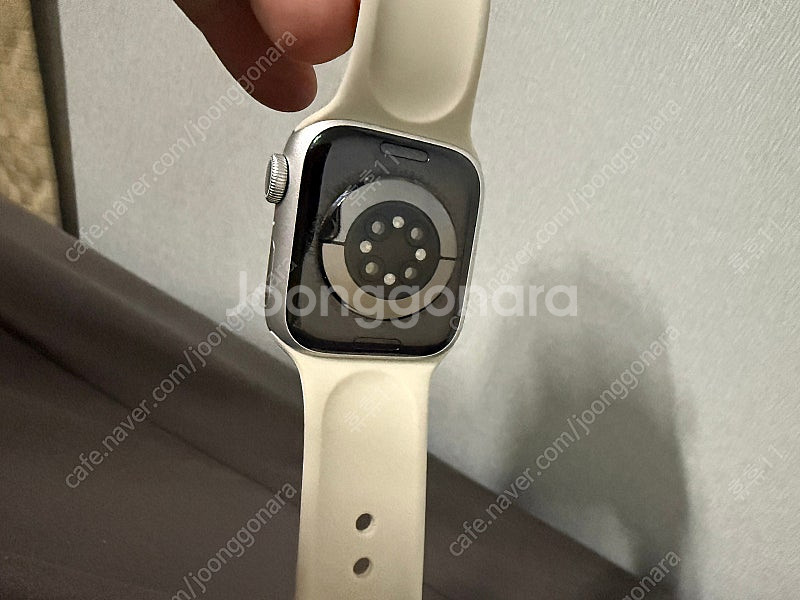 애플워치9 gps 실버 알루미늄 41mm 팝니다--5