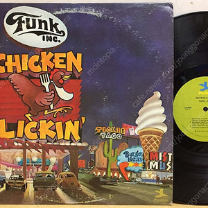 LP ; funk inc. - chicken lickin' 70년대 재즈 펑크 엘피 음반 jazz funk