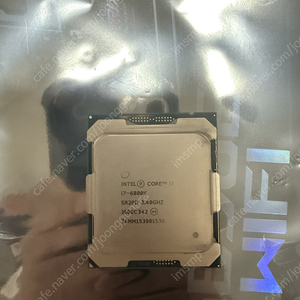 i7-6800K CPU+녹투아 CPU쿨러+ASUS Strix 보드+지스킬 32G 쿼드채널 메모리