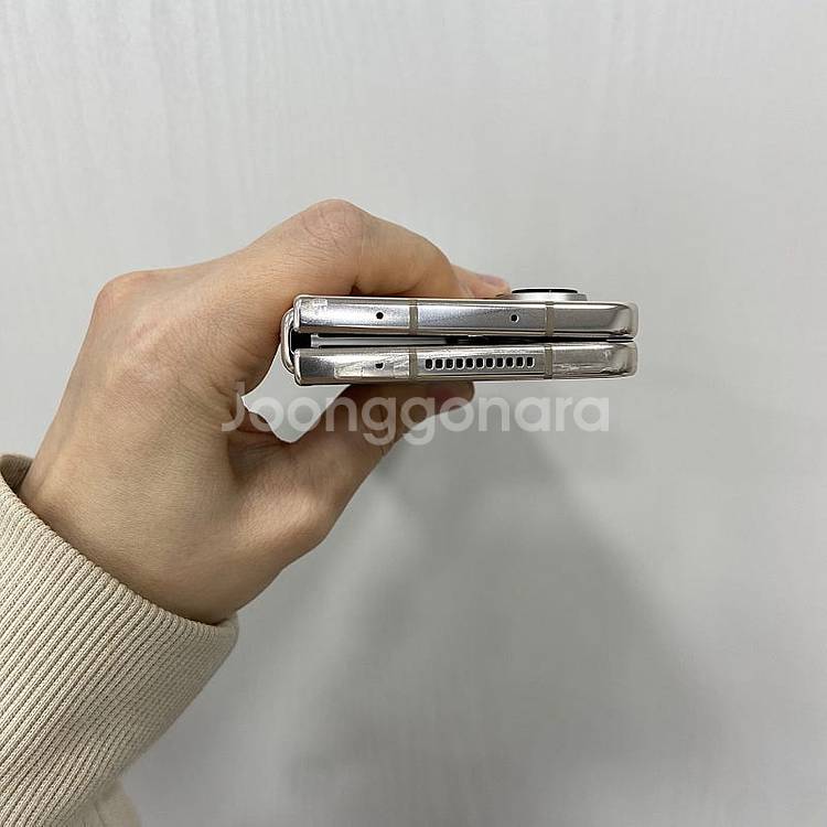 78233 A급. 갤럭시Z폴드4 512기가 베이지 공기...--7
