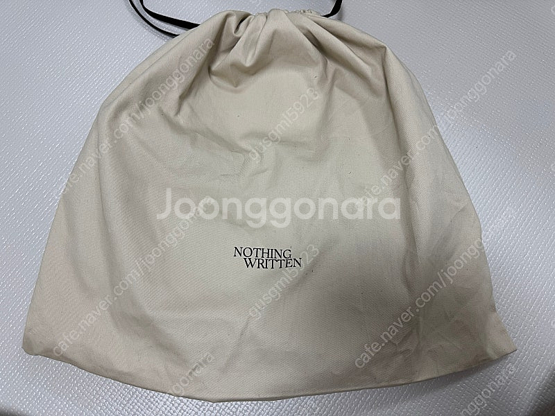 낫띵리튼 Shoulder leather bag (Bla...--5