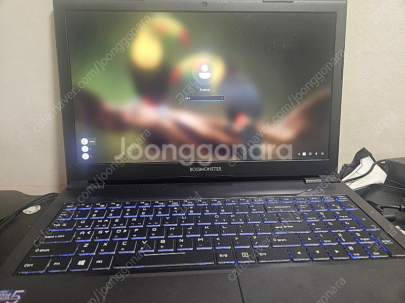 보스몬스터 노트북 xh58 GTX 1050 16gb--0