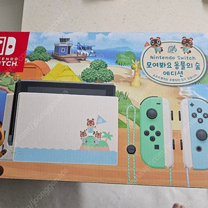 닌텐도 스위치 동물의숲에디션 팝니다.