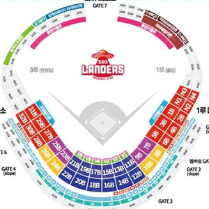 3월22일 토요일 개막전 ssg 두산 4층 417블럭 2인