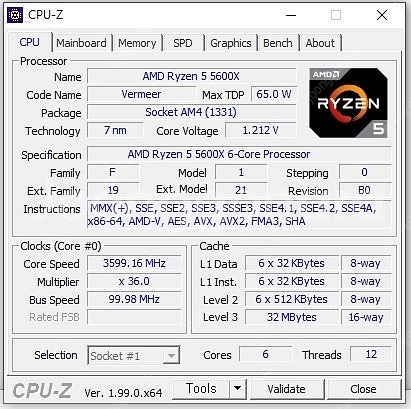 [본체 판매] 64g램 ssd1테라 5600x (1달사...--1