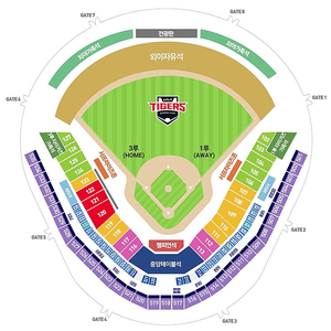 3월 17일(월) 기아 vs SSG 3루 K8 통로4연석 양도