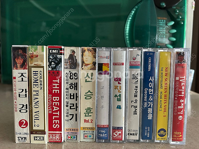 카세트 테이프 판매합니다.--3