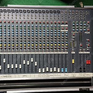 ALLEN&HEATH // 믹서콘솔 // PA20 // 알렌히스 // 믹서콘솔 // ALLEN&HEATH