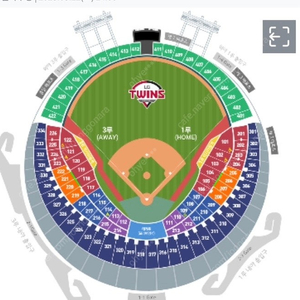 3/23(일) LGvs롯데 개막전 중앙네이비 통로 1석