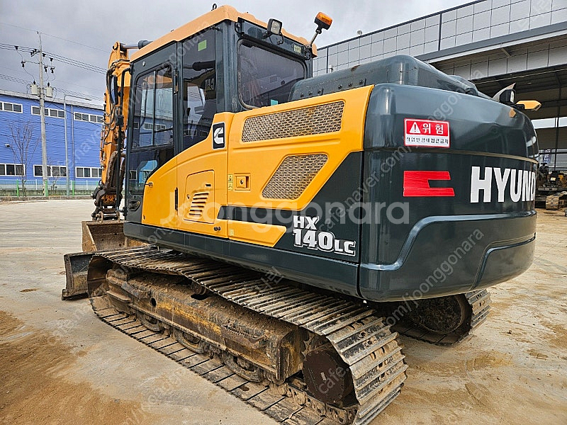 현대 HX140LC 2021년식 가동3천 삽날 회전라인...--4