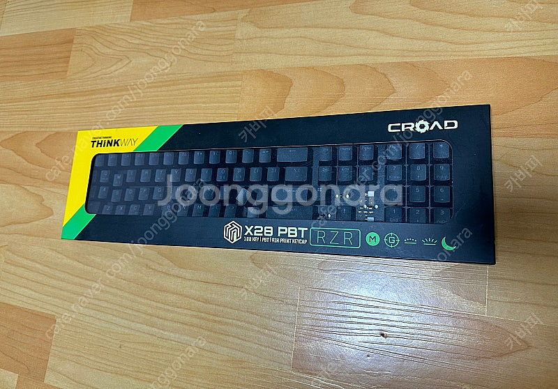 씽크웨이 Croad X28 PBT 레이저 호환 키캡--0