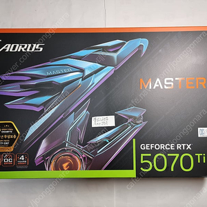 기가 어로스 RTX 5070Ti MASTER 16GB