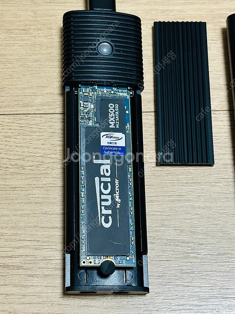 m.2 ssd 500g + 오리코 인클로저--2