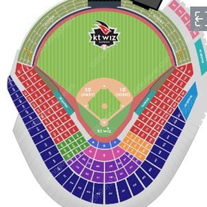 3월 23일 (일) kt vs 한화 3루 스카이석