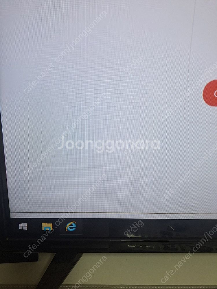 중고 사무용pc 32모니터--6
