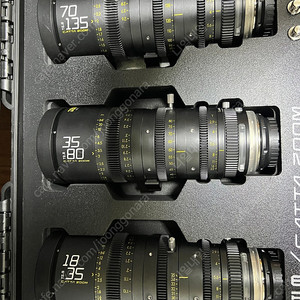 DZO CATTA ZOOM LENS (18-35 / 35-80 / 70-135) 판매합니다