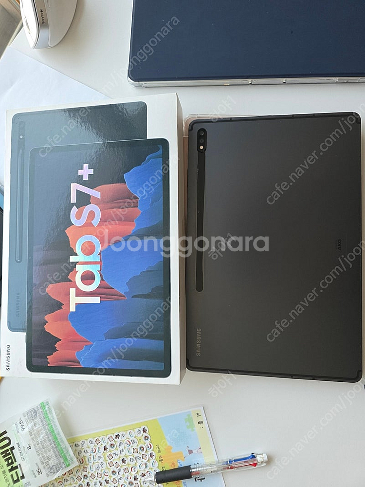 갤럭시탭 S7+(플러스) 256 wifi 팝니다--0