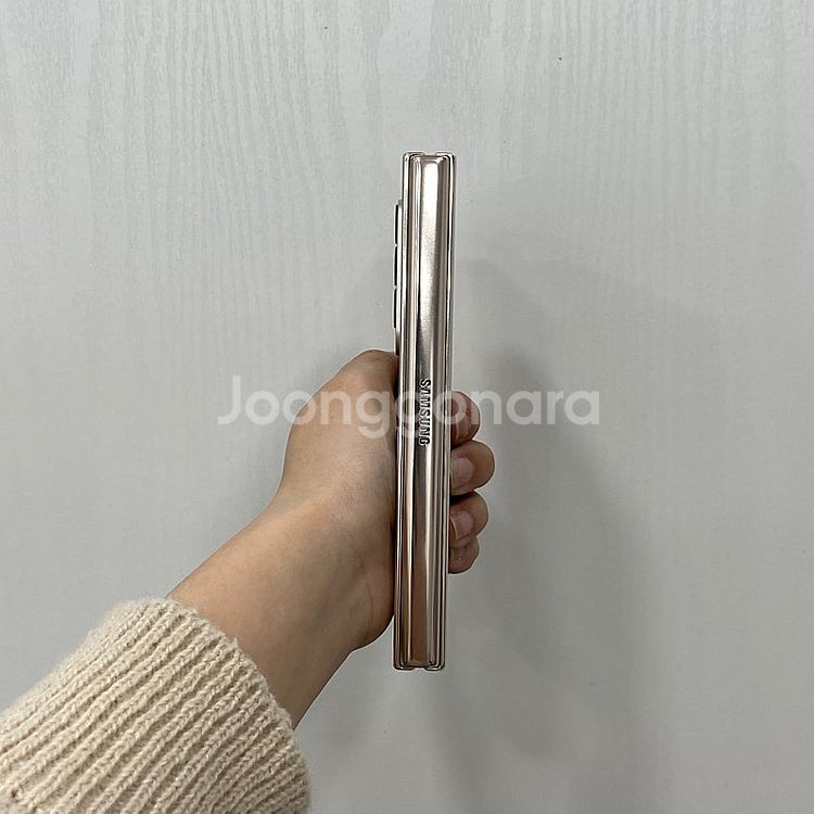 78292 갤럭시Z폴드4 512기가 베이지 공기계 팝니...--7