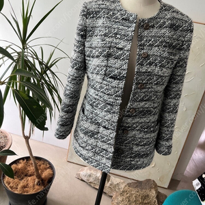 쎄모먼 Badra Tweed Jacket 34사이즈