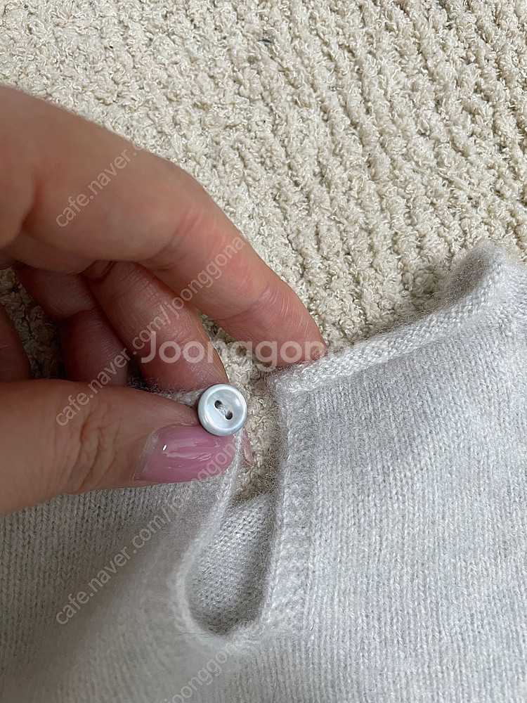 더캐시미어키즈 니트세트 100(착용사진O)--3