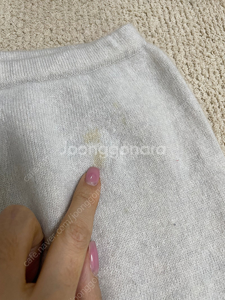 더캐시미어키즈 니트세트 100(착용사진O)--8