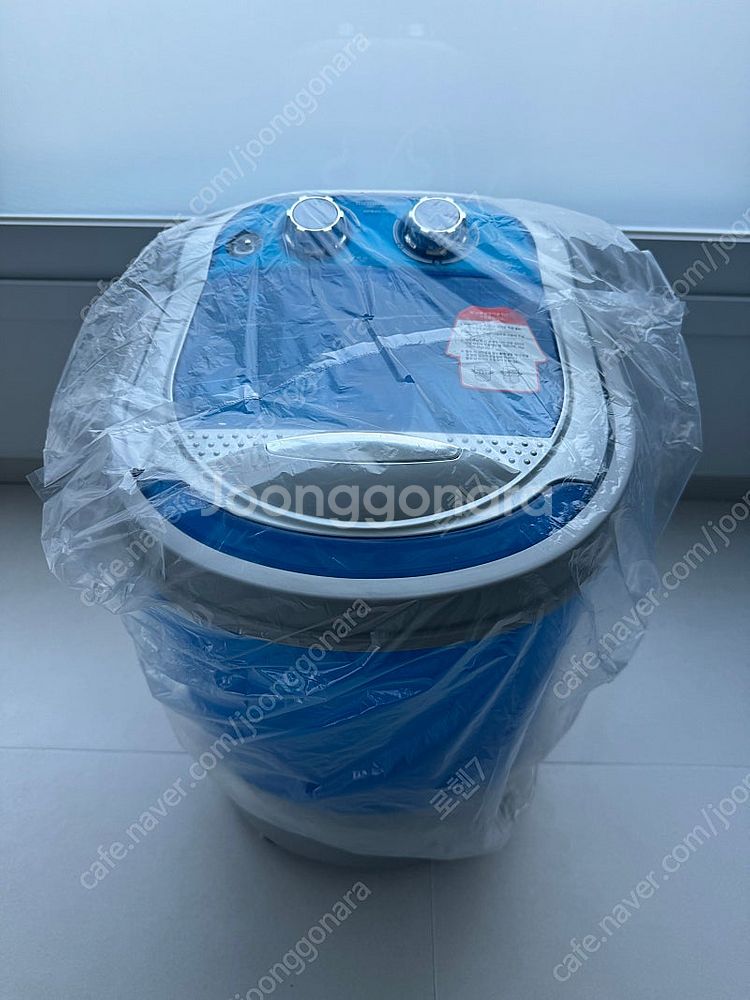 대웅모닝컴 미니세탁기 새제품 팝니다--0