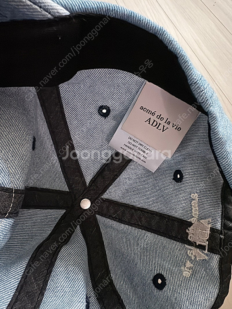아크메드라비 adlv 데님 볼캡 모자--3