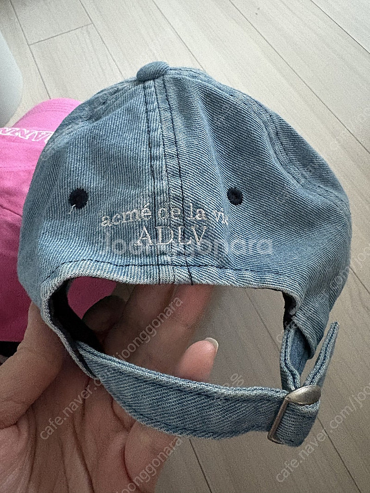 아크메드라비 adlv 데님 볼캡 모자--4