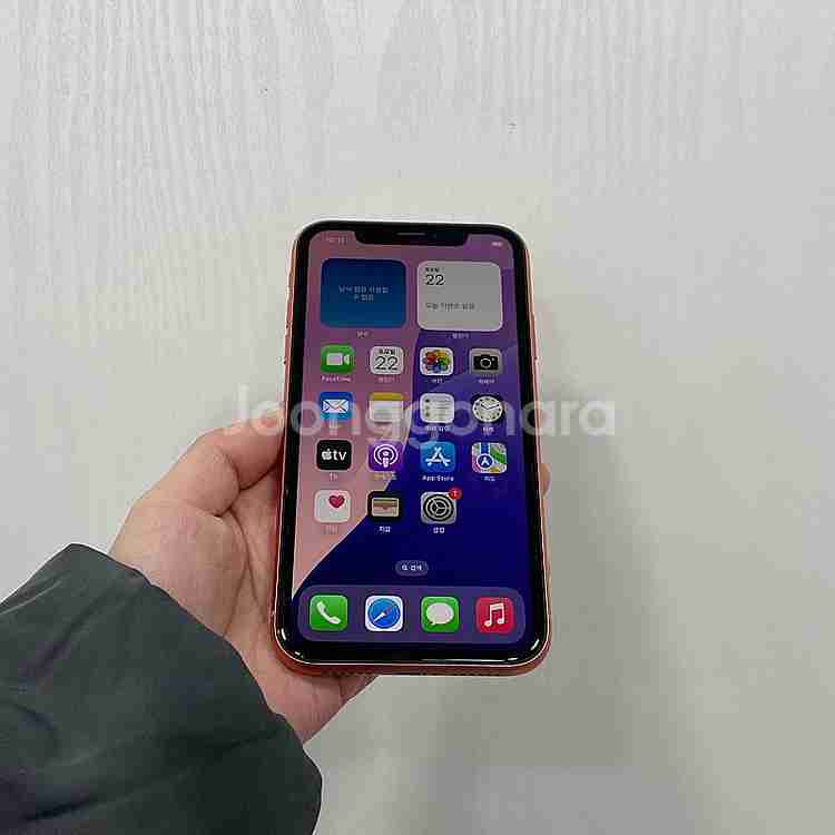 71474 아이폰XR 64GB 코랄 부산 중고폰 팝니다...--0