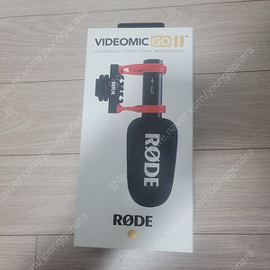 [미개봉, 신상품] RODE VIDEOMIC GO2 로데 비디오마이크 고2