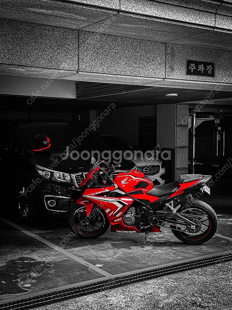 21년식 혼다 CBR-500R 팝니다 아크라포빅 구변완--1