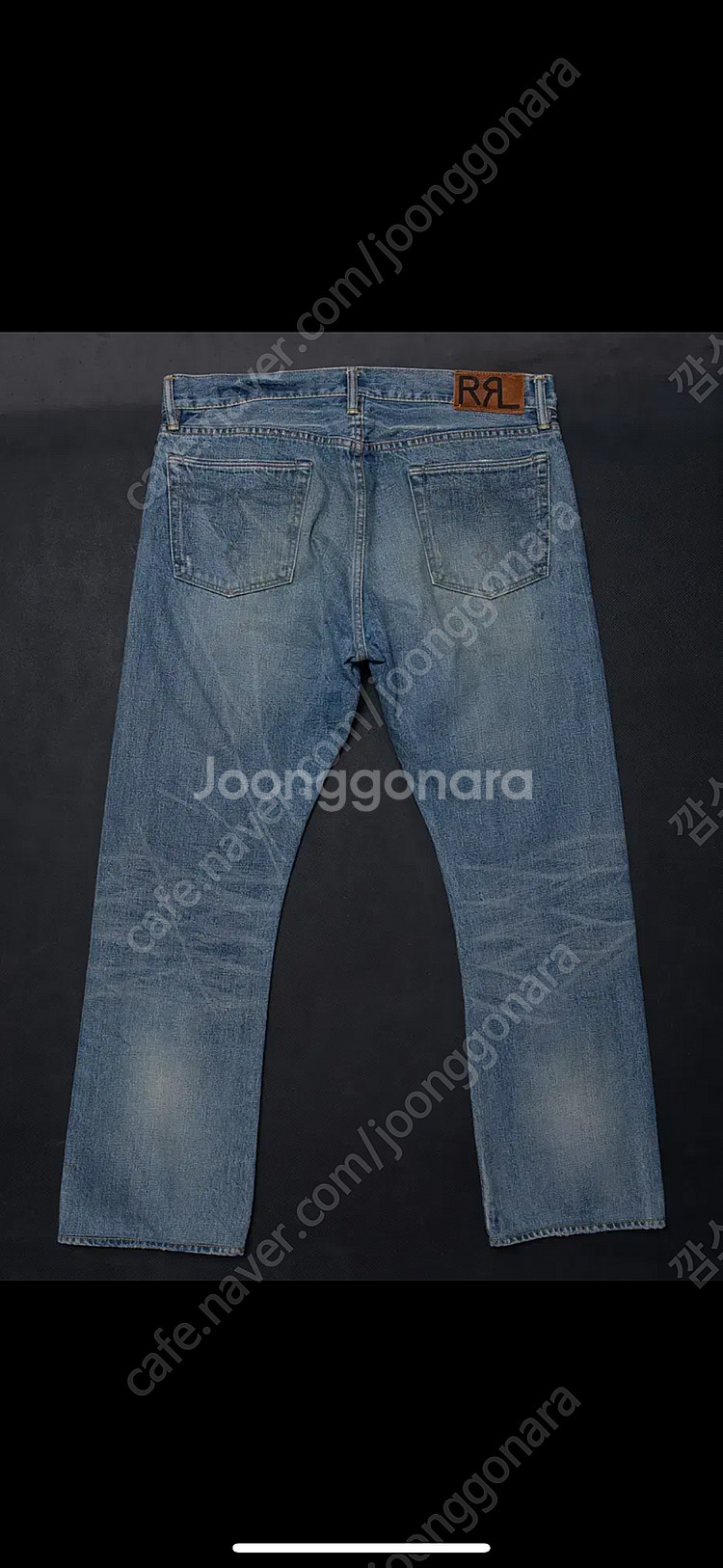 rrl 부츠컷 데님 36x32--5