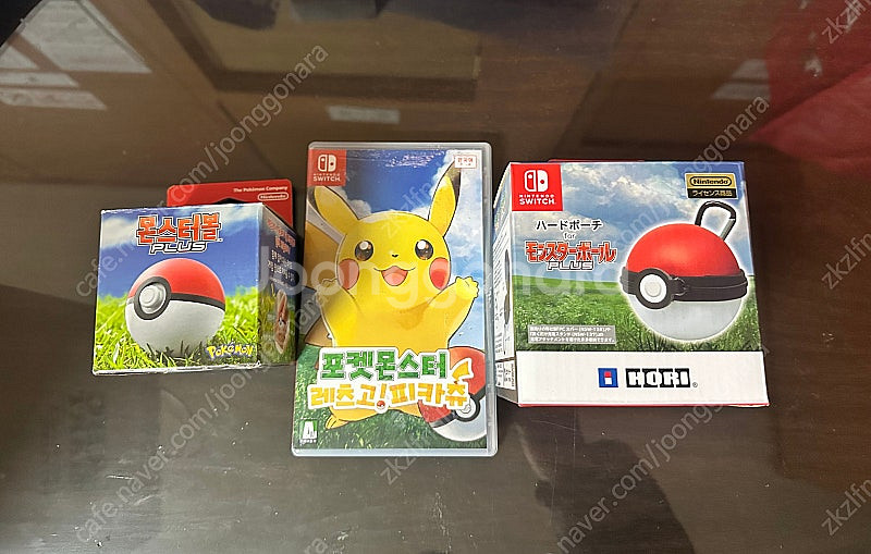 닌텐도 레츠고 피카츄 몬스터볼 플러스 팝니다!(뮤 있음...--1