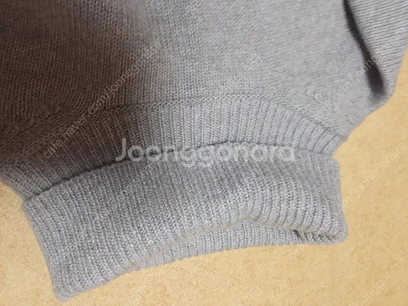 더캐시미어 캐시미어100 터틀넥니트 원피스s--7