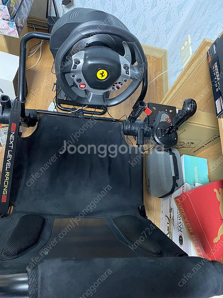 넥스트레벨 gt lite 레이싱휠 거치대, 트러스트마스...--1