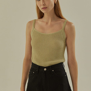 망고매니플리즈 AKI KNIT SLEEVELESS