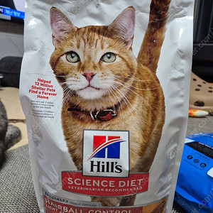 힐스 고양이사료3.2kg(헤어볼,체중관리)
