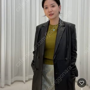 R2W bakel maxi leather coat (1사이즈)