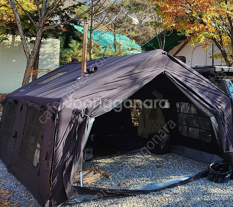 쿠디 파밀리아 킨 블랙 (전실분리형) 에어텐트 팝니다.--0
