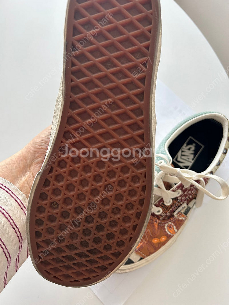 반스 에라 타이거 패치워크 235--4