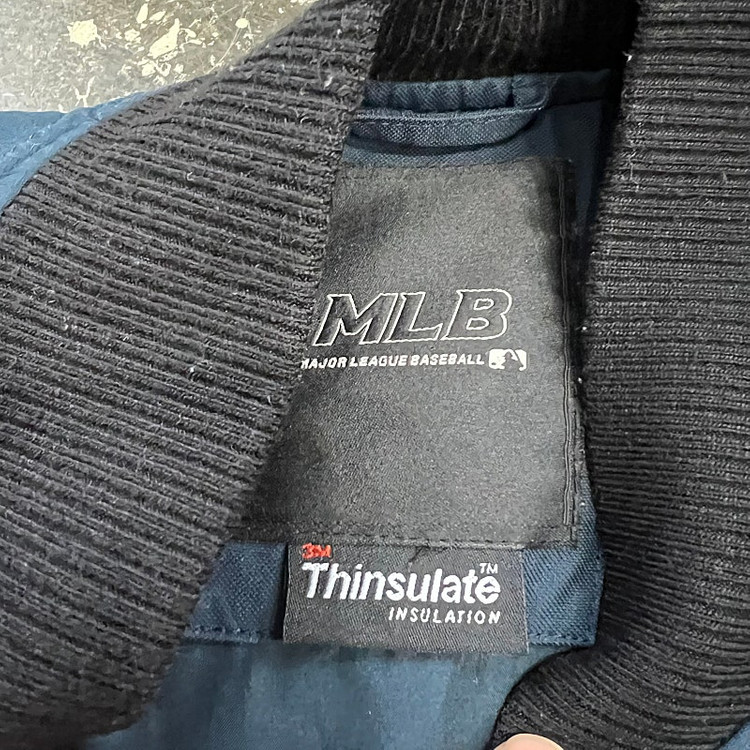 100) MLB 엠엘비 뉴욕양키스 퀼팅 바시티 자켓 퀼팀누빔 야구점퍼 이미지