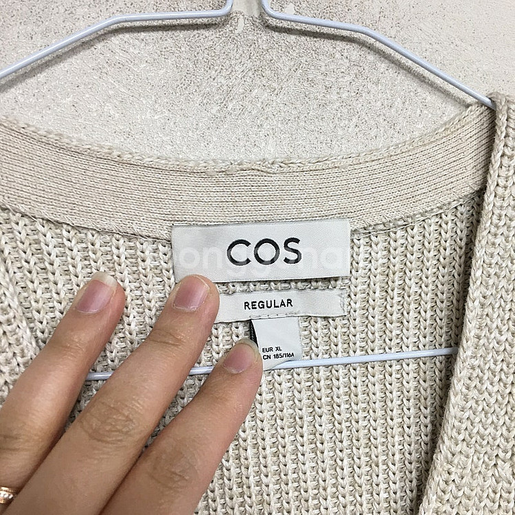 COS 코스 남성 집업 베스트 XL--2